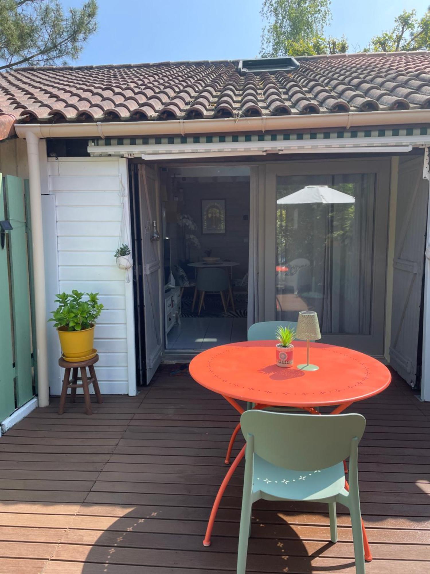 Jolie Maison Au Golf Lacanau Ngoại thất bức ảnh
